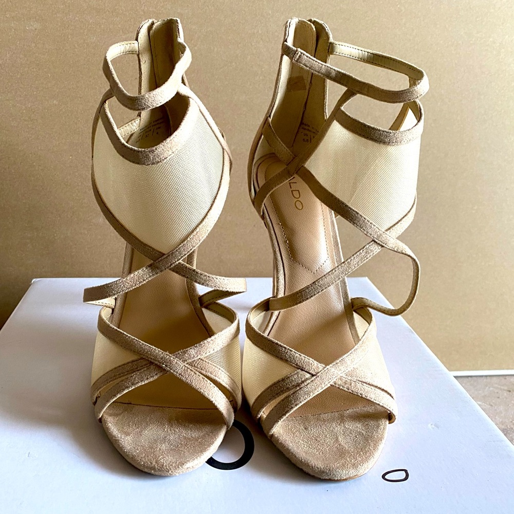 Nude Aldo Heels.